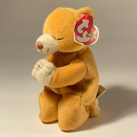 Hope Praying Bear TY Beanie Baby - Picture 4 of 5